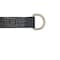 Tie 4 Safe 2" x 10' Lasso Strap w/ D Ring Auto Tie Down Wheel Lift Tow Truck Trailer, 2PK TWS21-510-W27-BLK-C-2 - alternate 2